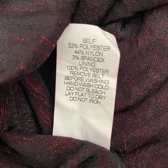 Dress Barn sparkly red top sz XL - NWT - Picture 7 of 9